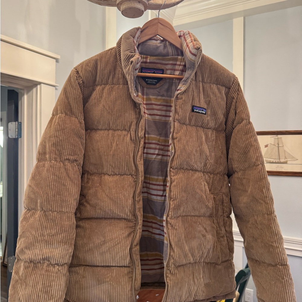 Patagonia Fjord Corduroy Puffer Jacket